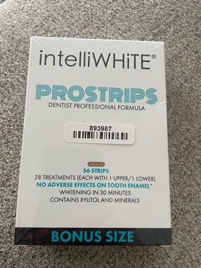 intelliWHITE PROSTRIPS Teeth Whitening Strips - White & Teal Packaging